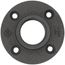 1-1/2" Black Floor Flange