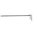1/2" x 8" Black Carbon Steel Pipe Hook