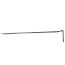 1-1/4" x 8" Black Carbon Steel Pipe Hook