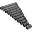 3/4" Sch 80 Heavy Duty Black Nipple Set (Close to 6" Length)