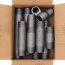 3/4" Sch 80 Heavy Duty Black Nipple Set (Close to 6" Length)