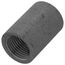 1/2" Black Merchant Coupling