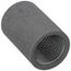 1/2" Black Merchant Coupling