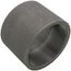3-1/2" Black Steel Merchant Coupling Taper Tapped