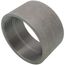 6" Black Steel Merchant Coupling Taper Tapped