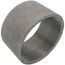 6" Black Steel Merchant Coupling Taper Tapped