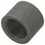 1/2" Black Merchant Half Coupling