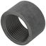1" Black Merchant Half Coupling