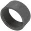1-1/2" Black Merchant Half Coupling