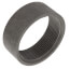2" Black Merchant Half Coupling