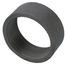 2" Black Merchant Half Coupling