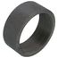 2" Black Merchant Half Coupling