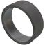 4" Black Merchant Half Coupling Taper Tapped