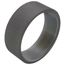 4" Black Merchant Half Coupling Taper Tapped