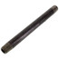 1/8" x 4" Black Nipple