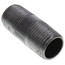 1/2" x 2" Black Nipple
