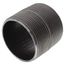 2-1/2" x Close Black Nipple