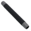 1/4" x 4-1/2" Black Nipple