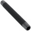 1/4" x 5" Black Nipple