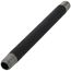 1/4" x 6" Black Nipple