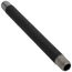 1/4" x 6" Black Nipple
