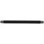 1/4" x 8" Black Nipple