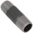 3/8" x 2" Black Nipple