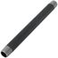3/8" x 7" Black Nipple
