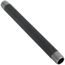 3/8" x 7" Black Nipple