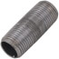1/2" x 2" Black Nipple
