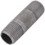 1/2" x 2-1/2" Black Nipple