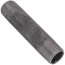 1/2" x 3-1/2" Black Nipple