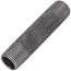 1/2" x 3-1/2" Black Nipple