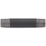 1/2" x 4" Black Nipple