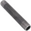 1/2" x 5" Black Nipple