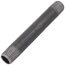 1/2" x 5-1/2" Black Nipple