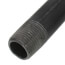 1/2" x 72" Black Nipple