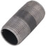 3/4" x 2" Black Nipple