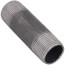 3/4" x 3" Black Nipple