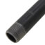 3/4" x 48" Black Nipple