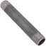 3/4" x 6" Black Nipple