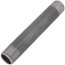 3/4" x 6" Black Nipple