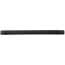 1" x 18" Black Nipple