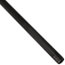 1" x 24" Black Nipple
