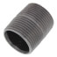 1" x Close Black Nipple