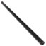 1" x 30" Black Nipple