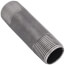 1" x 4" Black Nipple