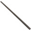 1" x 48" Black Nipple