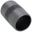1-1/4" x 2-1/2" Black Nipple