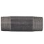1-1/4" x 4-1/2" Black Nipple